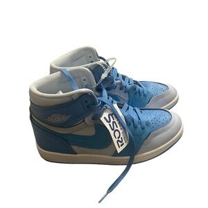 Jordan’s Nike Sky Blue and White High-Tops